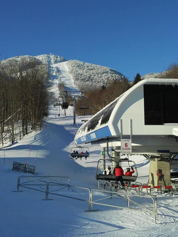 Mont Orford - Un décor féérique et des conditions A+ Mont Orford - Un décor féérique et des conditions A+