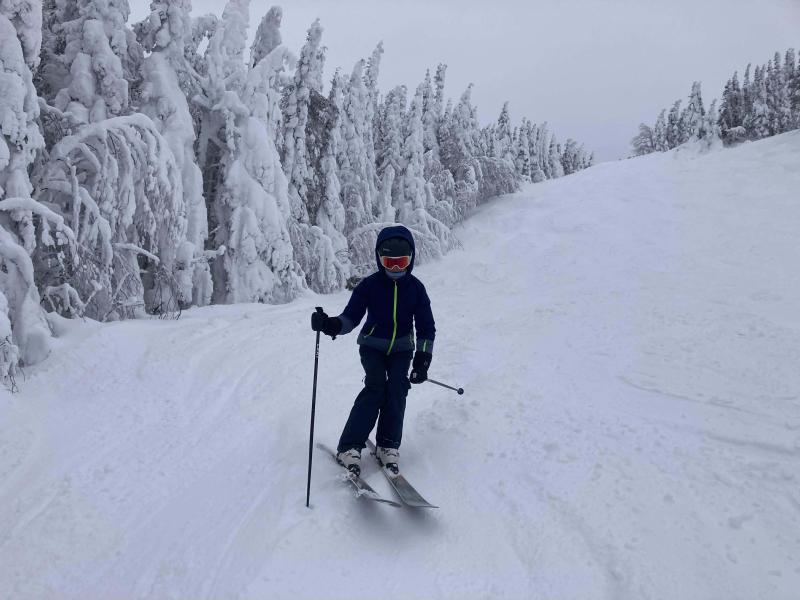 Le Valinouët -  Mordu de ski, la saison hivernale est omniprésente ici.