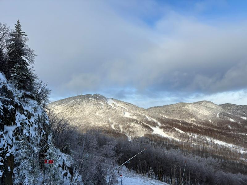 Mont Orford - Première neige de la saison 2025-2026