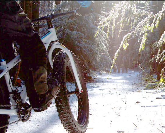 Le « fat bike » fait son entrée au Mont-Sainte-Anne