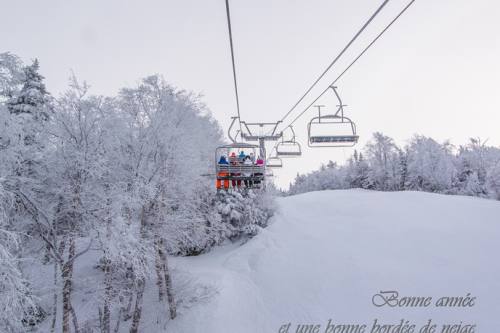 MONT SUTTON, DÉBUTEZ L'ANNÉE 2015 DU BON PIED! Conditions de ski RSA