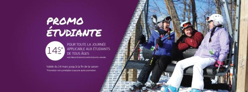 CONDITIONS DE SKI - SKI SAINT-BRUNO - PROMO ÉTUDIANTE