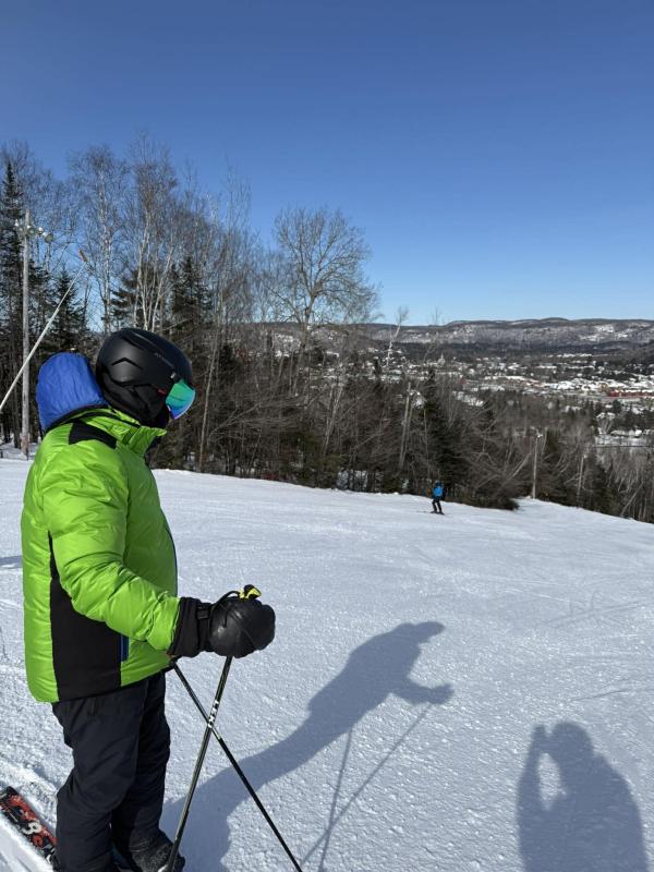 Sommet Sainte-Sauveur - On enchaîne les descentes avec plaisir.