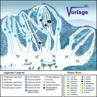 Ski Vorlage
